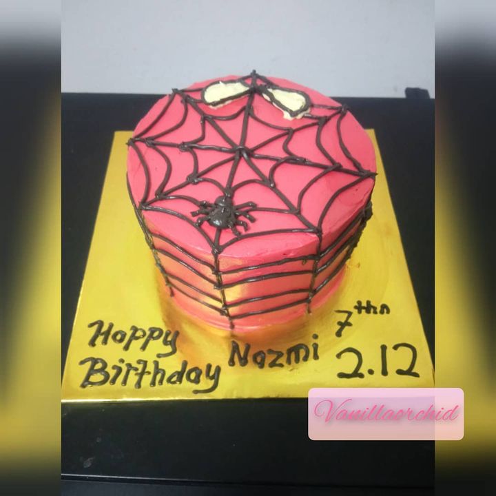 Spiderman Cake 