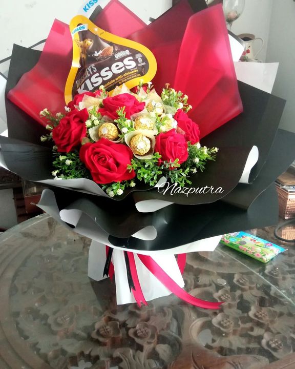 Set Bouquet + Brownies 