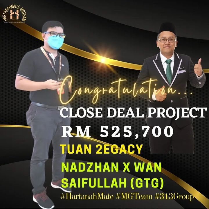 Alhamdulillah Minggu Lepas Ada Team Mate Yang Close 