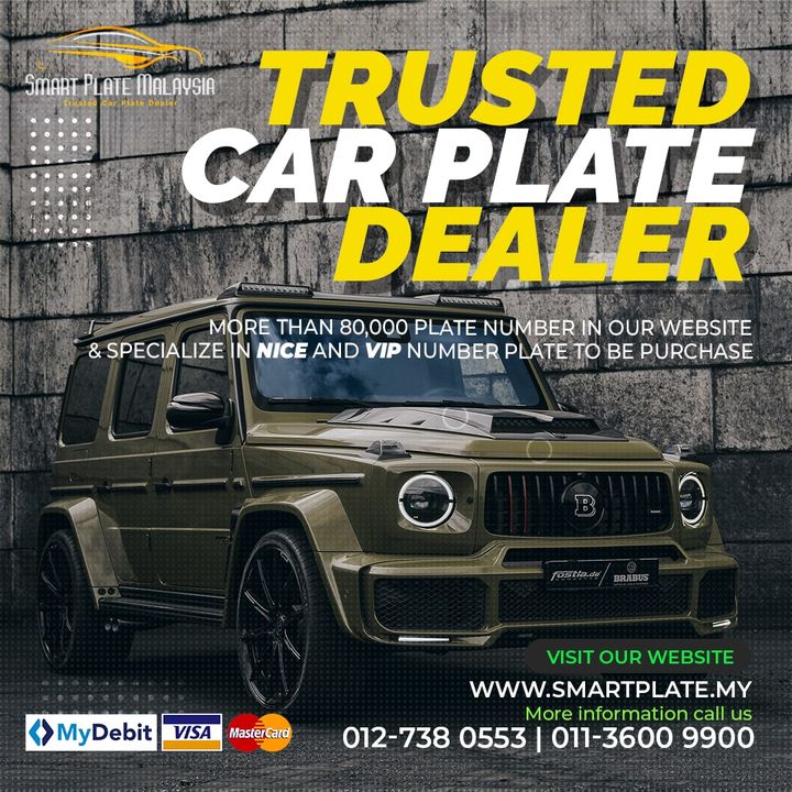 Tempahan No Plat Khas \'ut\'  Kini Dibuka!! 