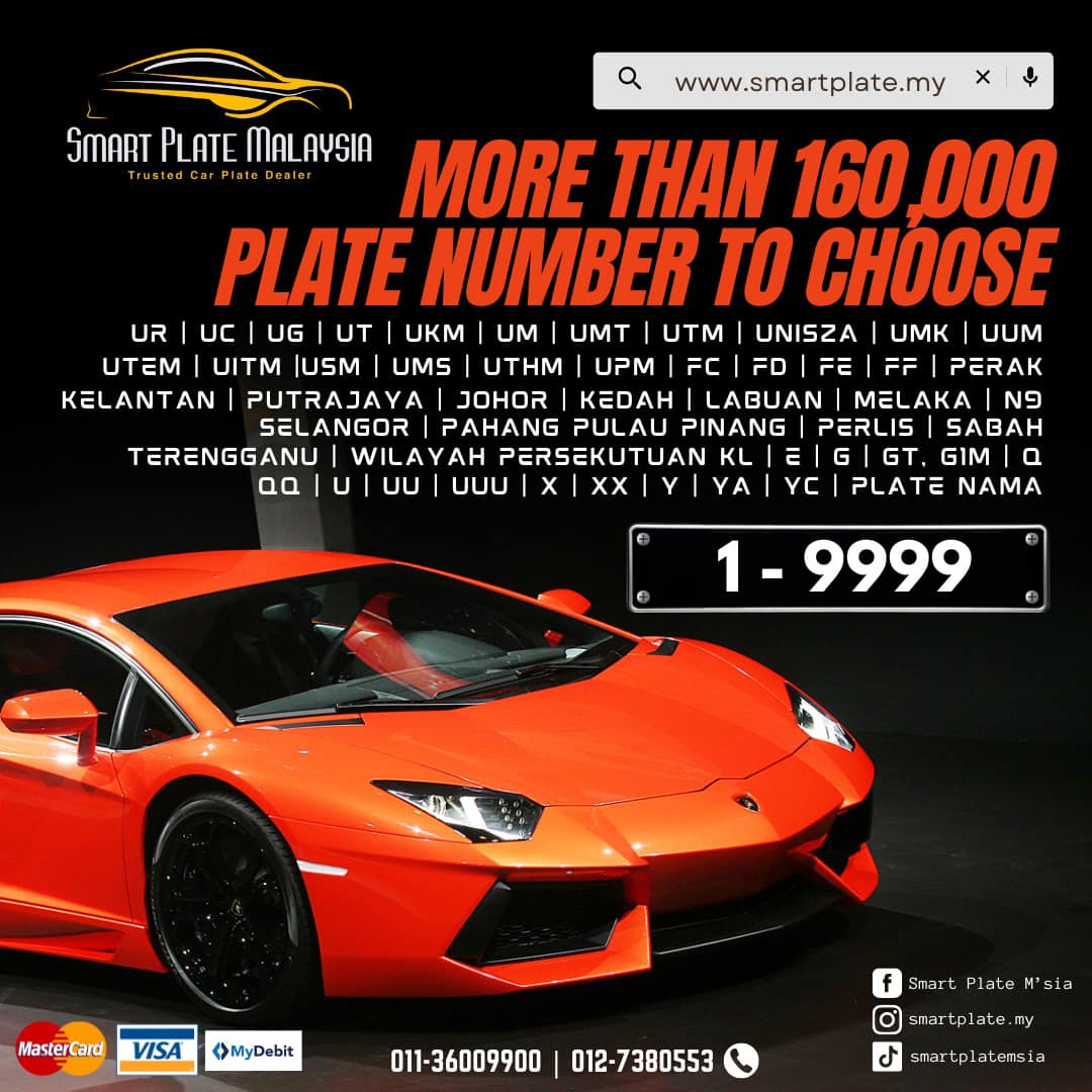 Anda Nak Cari No Plate Kereta Atau Motor? 