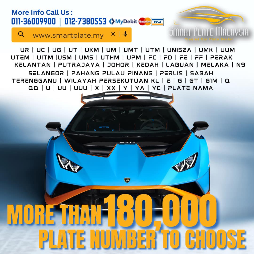 Cari No Plate Kereta Atau Motor? ✅ 