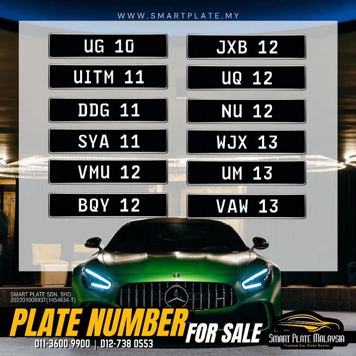 C4ri Nombor Plate Untuk Kenderaan Baru Anda? ✅ 