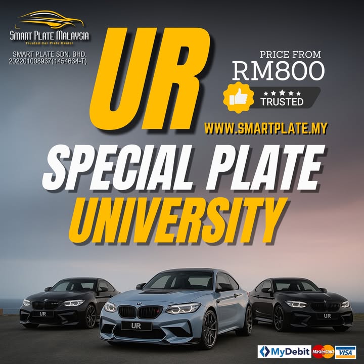 2, 3 & 4 Digit Ur Plates Available 