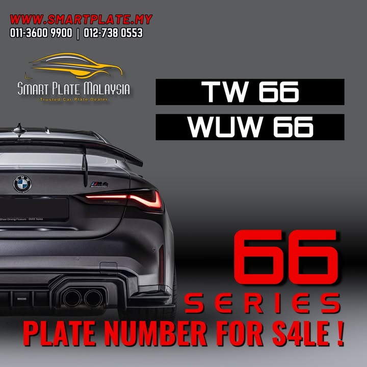 ✨ Golden Number 66 Series Plate For S4le 
