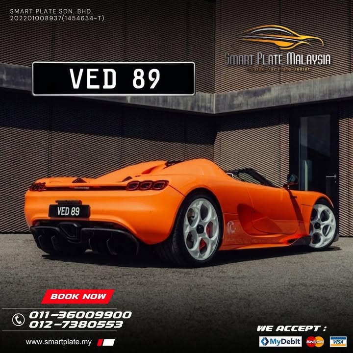 Ved89 Number Plate For S4le ✅ 