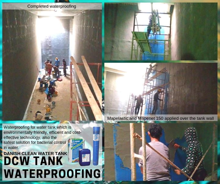 Dcw Tank Waterproofing System That Is In Direct 
