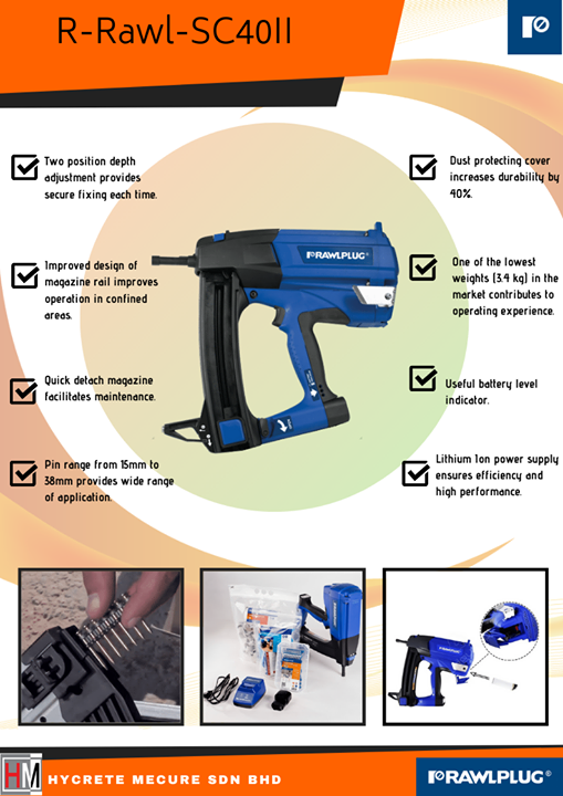 Introducing New Rawlplug Gun R Rawl Sc40 Ii Introducing New Rawlplug Gun R Rawl Sc40 Ii