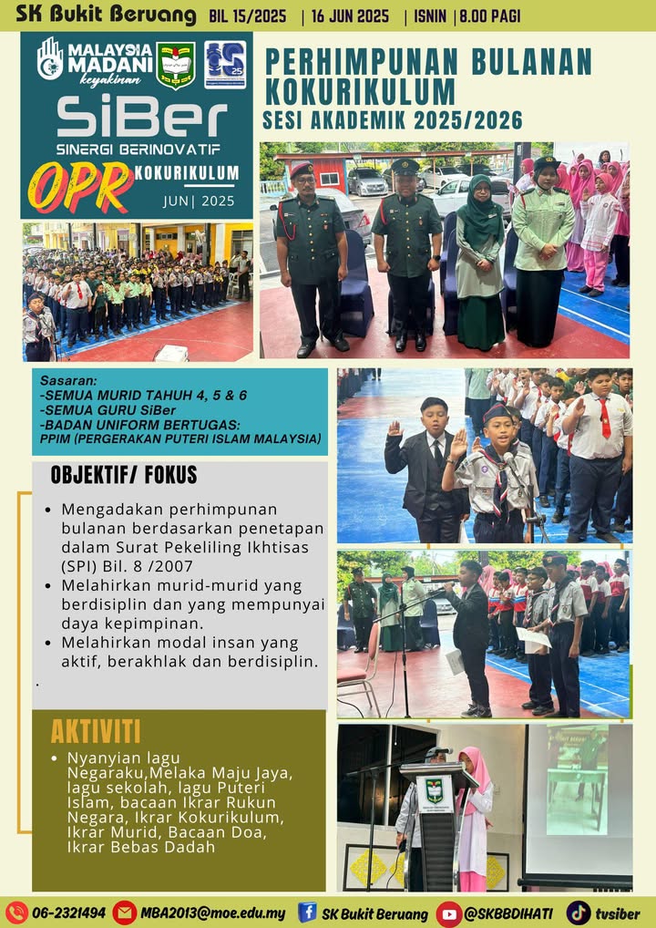 Perhimpunan Bulanan Kokuriklum (jun) 