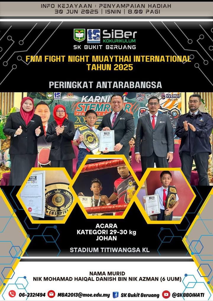 Penyampaian Hadiah Fnm Fight Night Muaythai International® Penyampaian Hadiah Fnm Fight Night Muaythai International®
