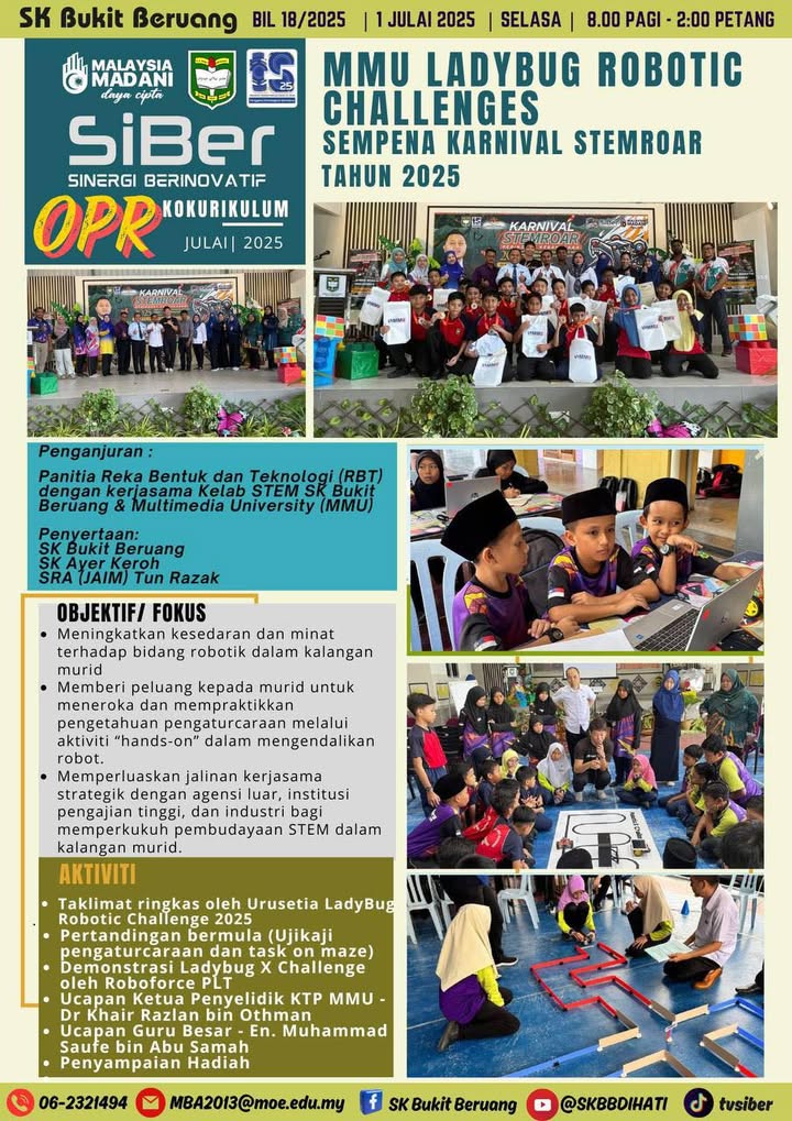 Mmu Ladybug Robotic Challenges Sempena Karnival Stemroar Tahun Mmu Ladybug Robotic Challenges Sempena Karnival Stemroar Tahun