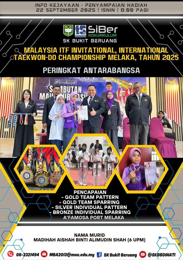 Penyampaian Hadiah Malaysia Itf Invitational, International Otaekwon-do Championship  Penyampaian Hadiah Malaysia Itf Invitational, International Otaekwon-do Championship