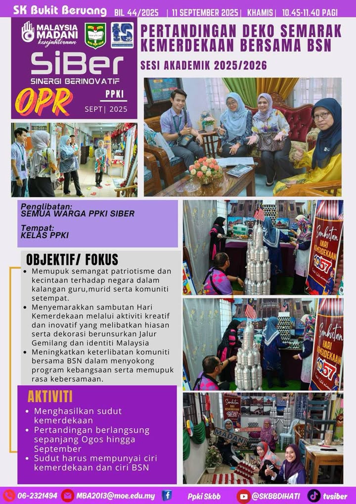 Perkara : Pertandingan Deko Semarak Kemerdekaan Bersama Bsn  Perkara : Pertandingan Deko Semarak Kemerdekaan Bersama Bsn