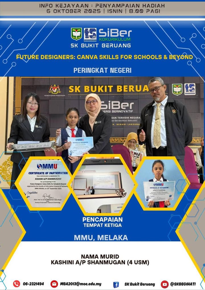 ✨ Penyampaian Hadiah Future Designers: Canva Skills For  ✨ Penyampaian Hadiah Future Designers: Canva Skills For