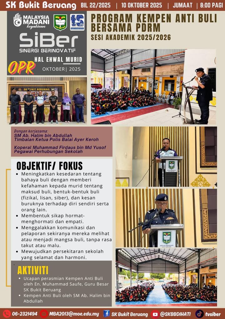 Kempen Anti Buli Bersama Pdrm     Kempen Anti Buli Bersama Pdrm