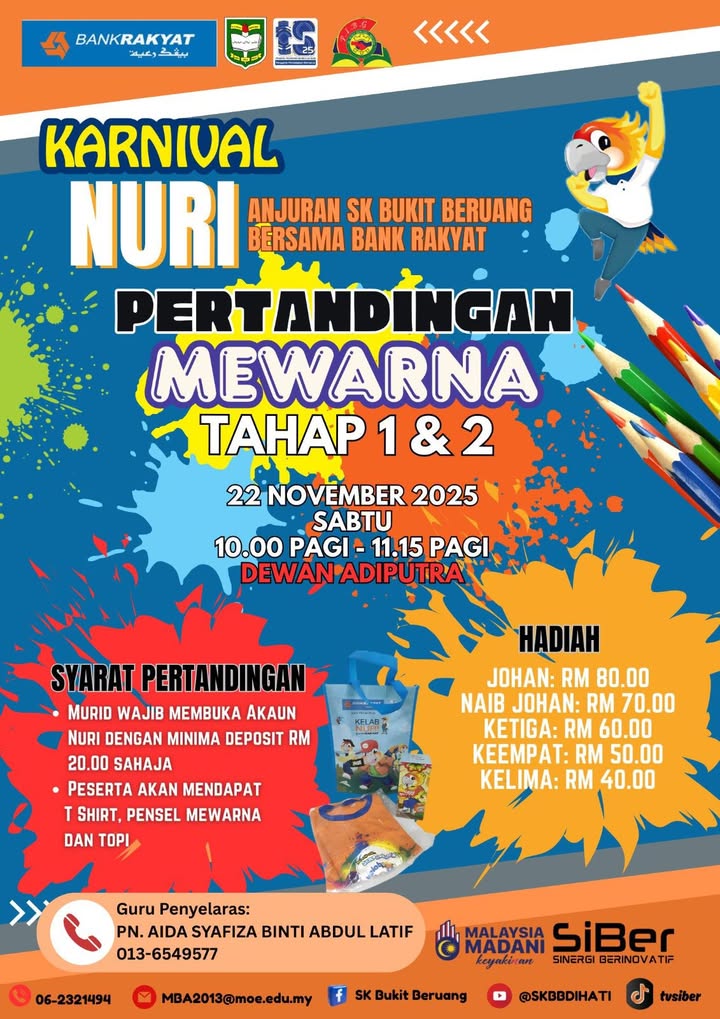 Mohon Kerjasama Ibu Bapa/penjaga Sk Bukit Beruang Yang  Mohon Kerjasama Ibu Bapa/penjaga Sk Bukit Beruang Yang