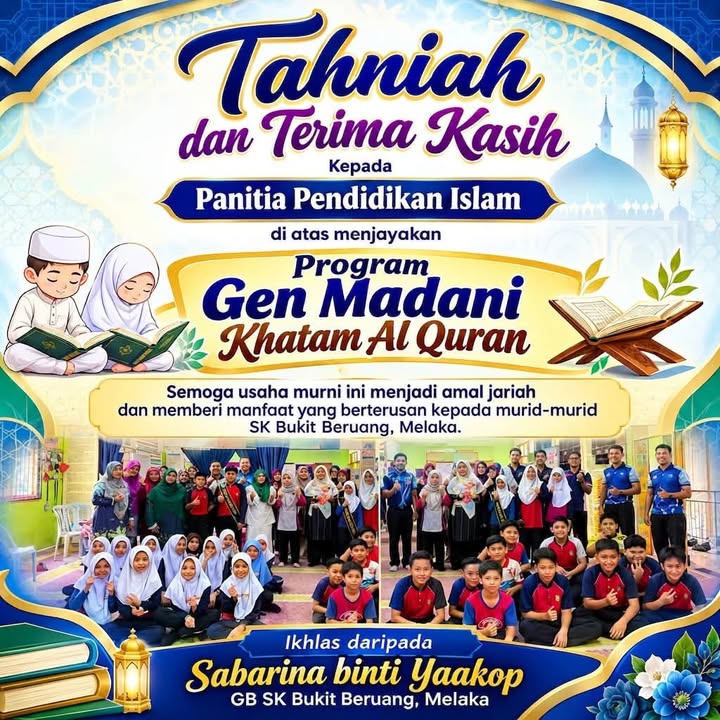 Majlis Penutup Program Gen Madani Khatam Alquran 2026 