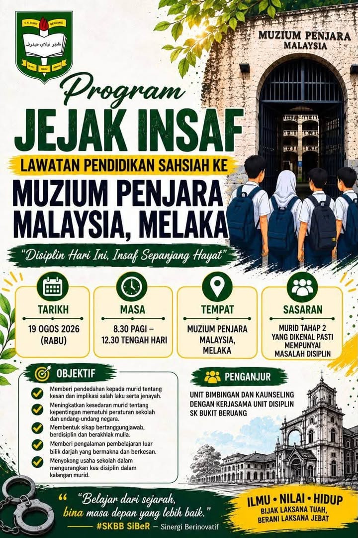 Program Jejak Insaf: Lawatan Pendidikan Sahsiah  