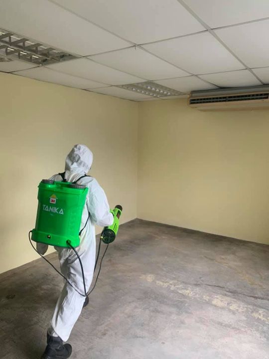 Done Disinfection Service At A Food Production Company Done Disinfection Service At A Food Production Company
