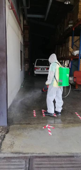 Done Disinfection Service At Manufacturing Companies . Done Disinfection Service At Manufacturing Companies .
