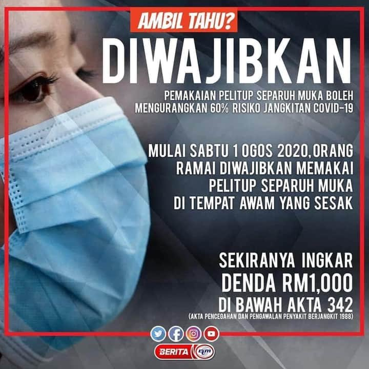 Kita Masih Belum Menang Melawan Wabak #covid19.  