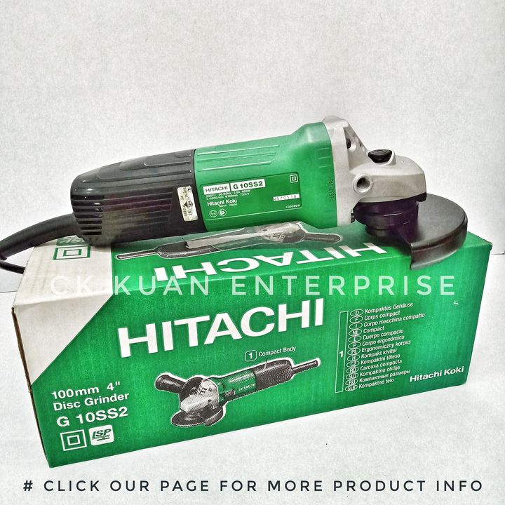 ◾ Hitachi 4 Angle Grinder 