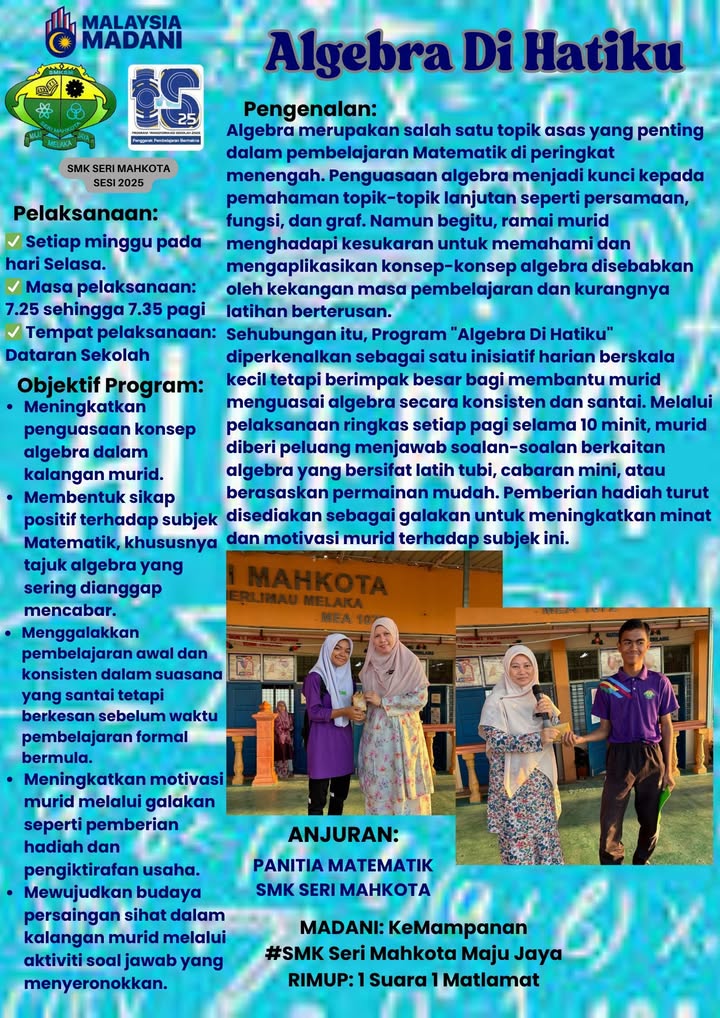 Algebra Di Hatiku. 