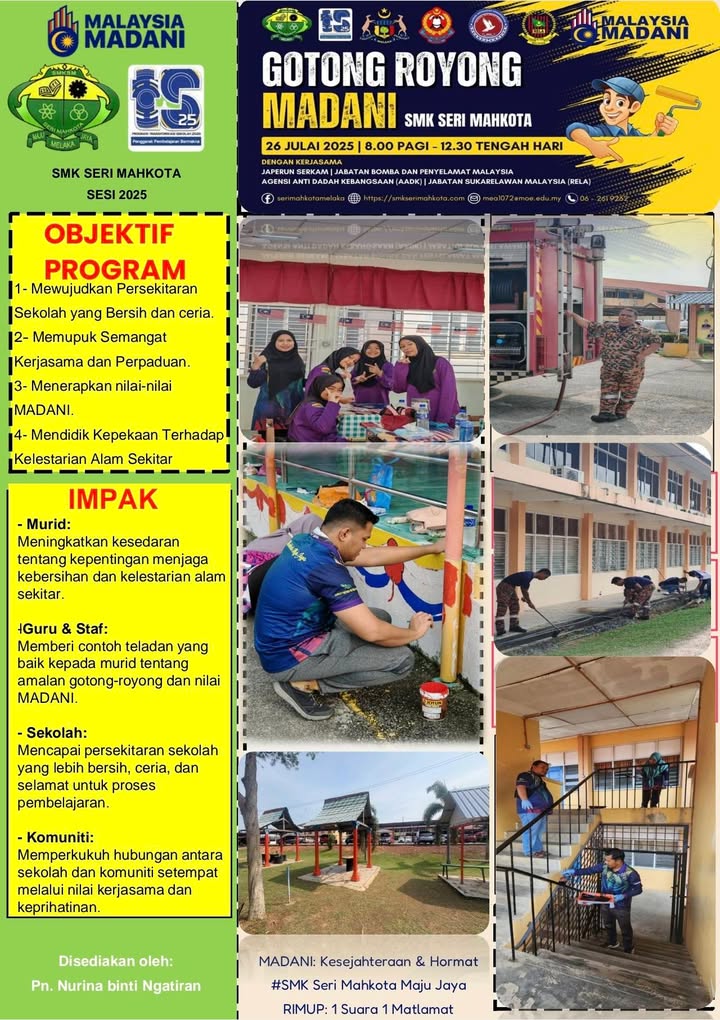 Gotong Royong Madani. 