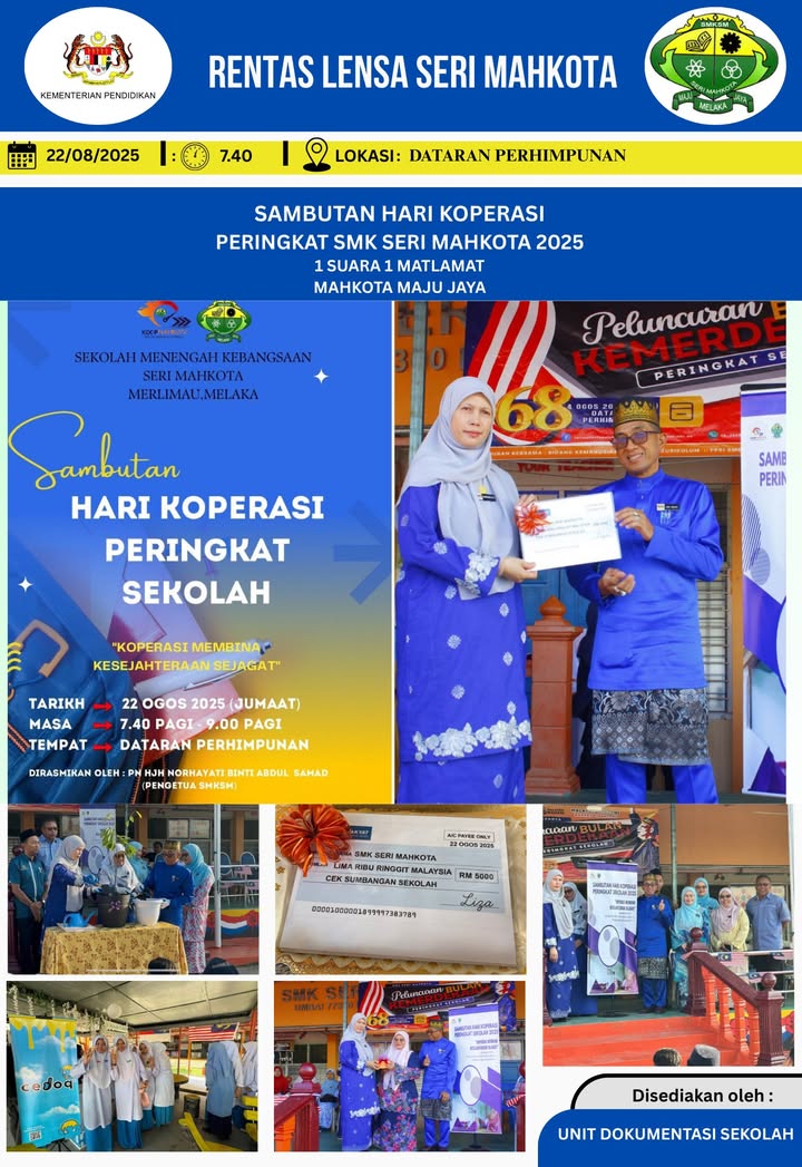 Hari Koperasi Peringkat Sekolah 2025. Hari Koperasi Peringkat Sekolah 2025.