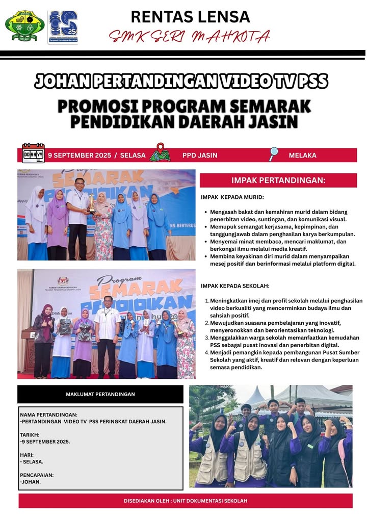 Johan Pertandingan Video Tv Pss. 