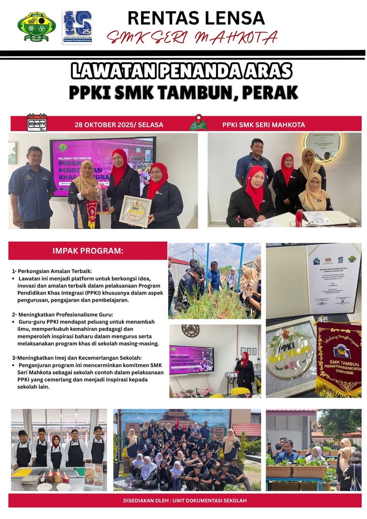 Lawatan Penanda Aras Ppki Smk Tambun, Perak. 