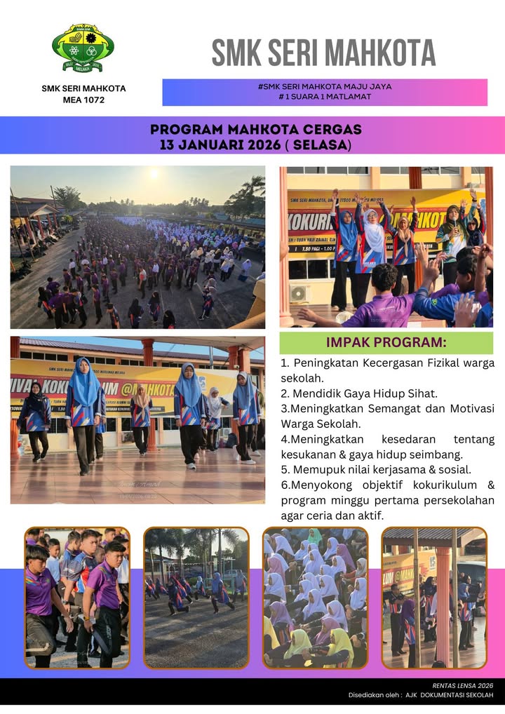 Program Mahkota Cergas. 