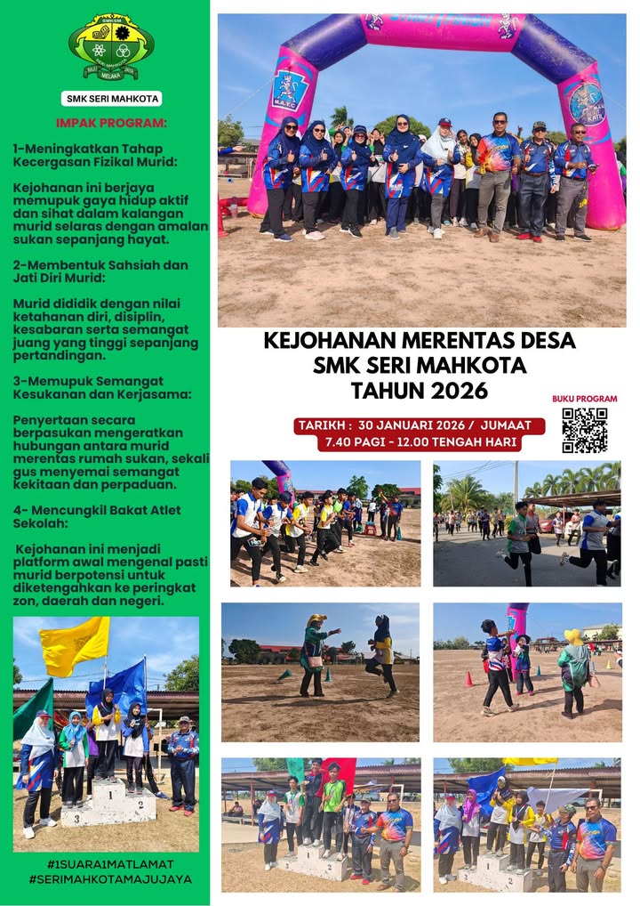 Kejohanan Merentas Desa Smk Seri Mahkota 2026. 