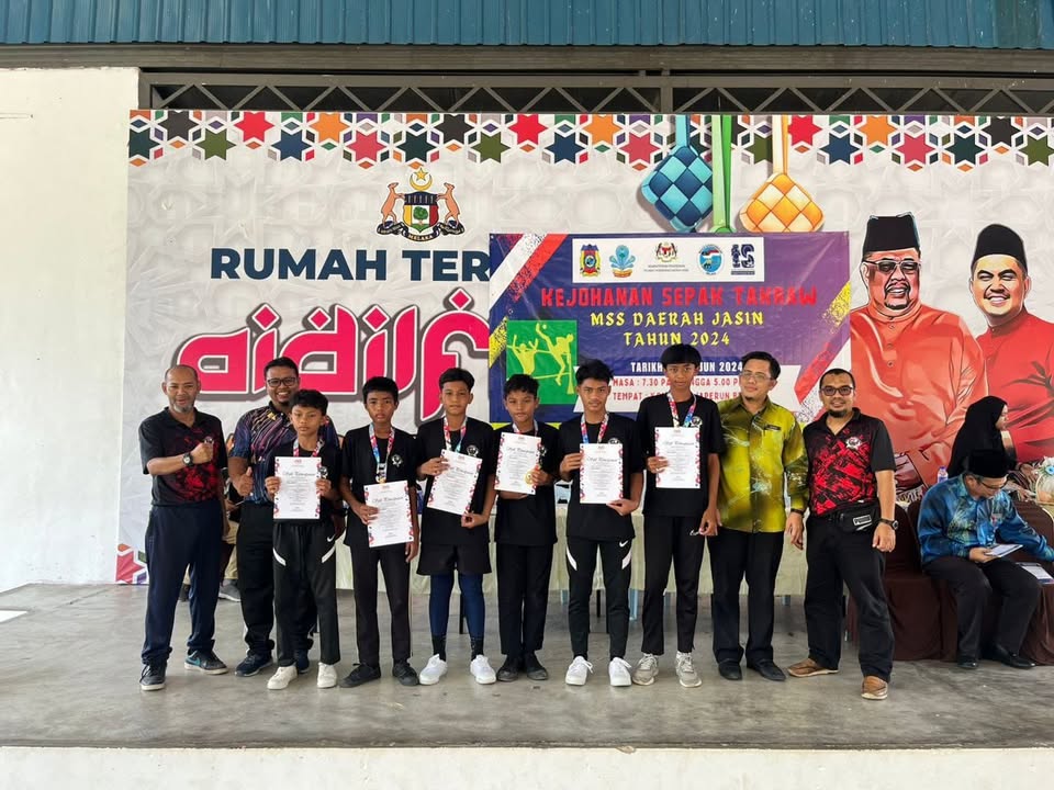 Johan B15 Sepak Takraw Daerah Jasin Tahniah Tahniah 