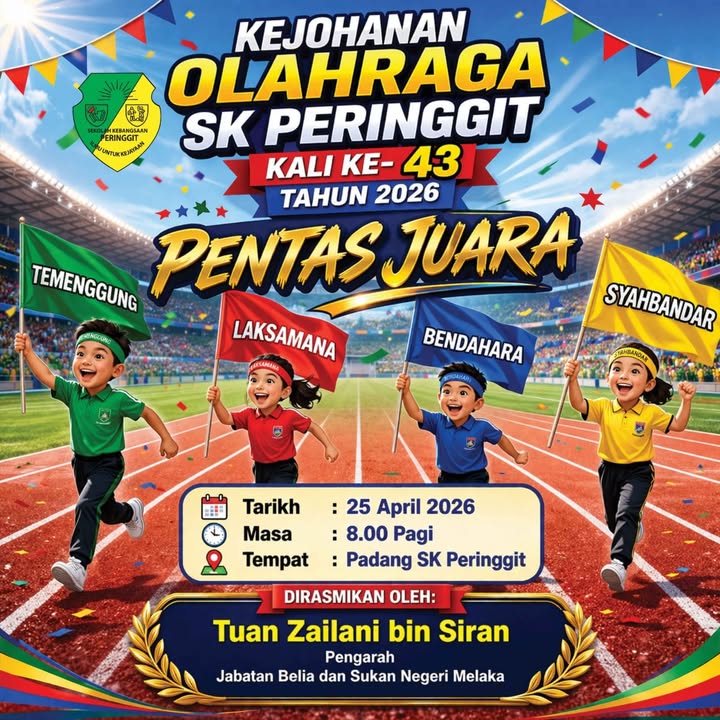 Kejohanan Olahraga Sk Peringgit Kali Ke 43 Alhamdulillah 