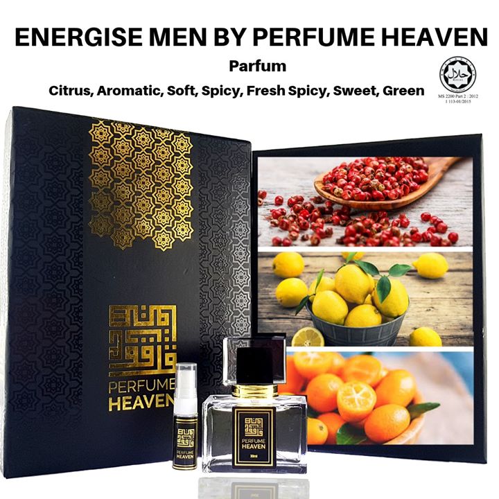 Energise Men By Perfume Heaven Main Accords Citrus Energise Men By Perfume Heaven Main Accords Citrus