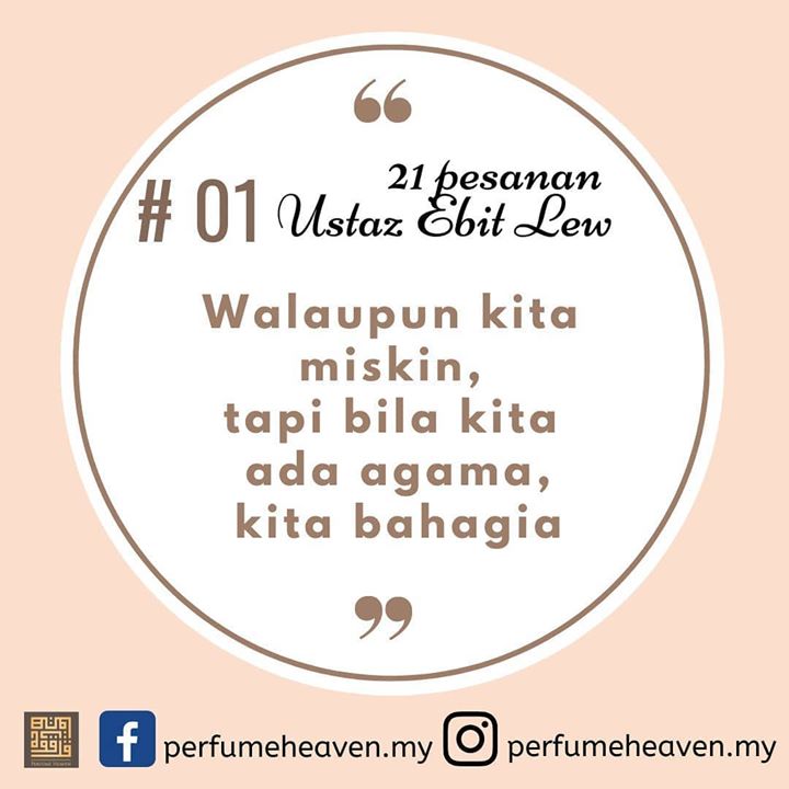 21 Pesanan Ustaz Ebit Lew 21 Pesanan Ustaz Ebit Lew
