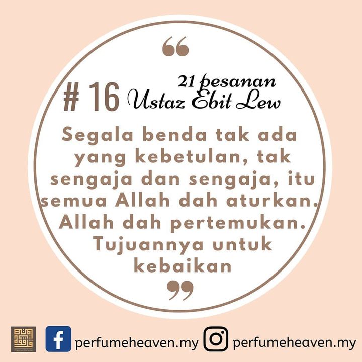 21 Pesanan Ustaz Ebit Lew 21 Pesanan Ustaz Ebit Lew