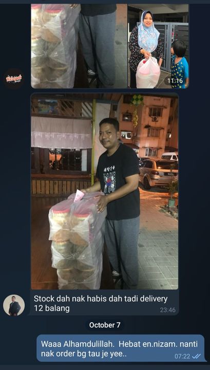 Mantap Stokis Kite!! Kalau Terima Order Dari Stokis 