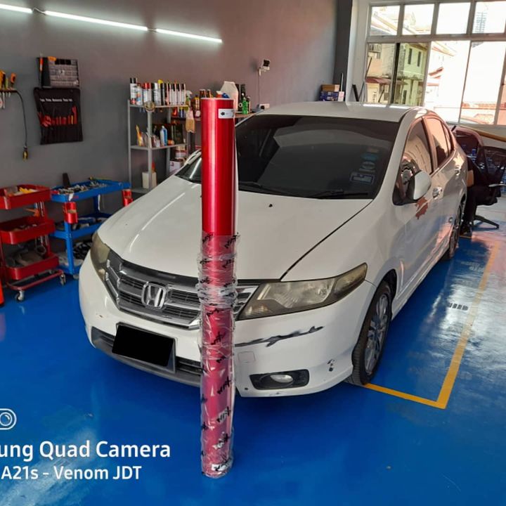 Candy Red Full Wrap By Cars Dere Wrapping Dan Coating Kempas
