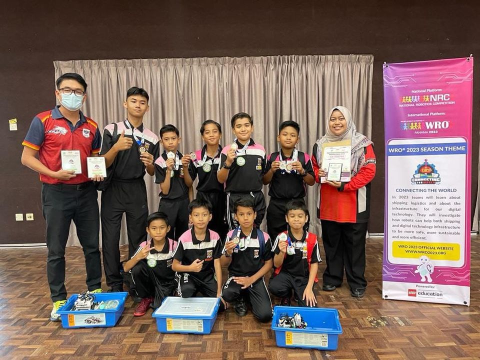 Tahniah Pasukan Robotik Skbu2