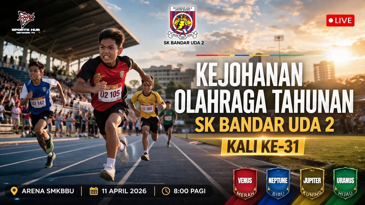 Live : Kejohanan Olahraga Tahunan Sk Bandar Uda 