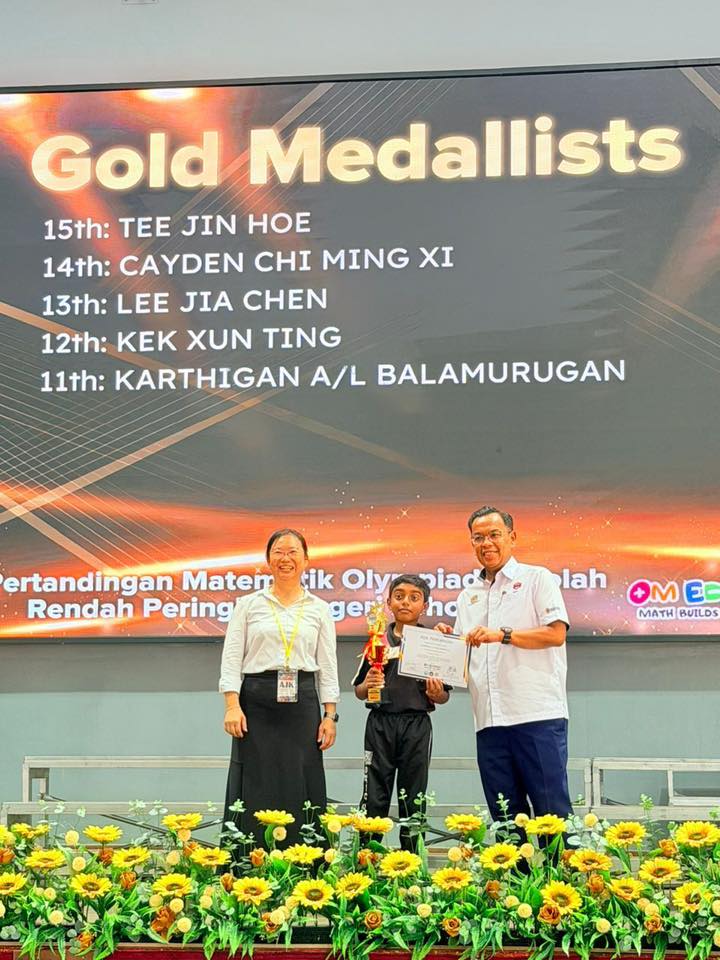 Pertandingan Matematik Olympiad Sekolah Rendah Peringkat Negeri Johor 