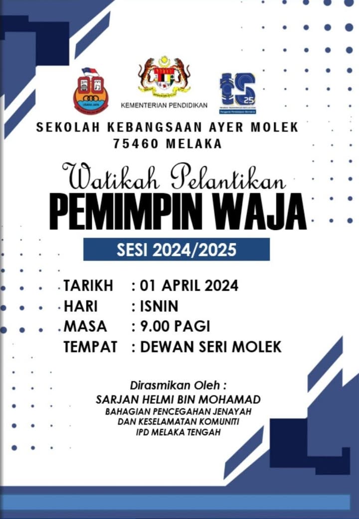 Majlis Watikan Pelantikan Pemimpin Waja Skam Sesi 2024 
