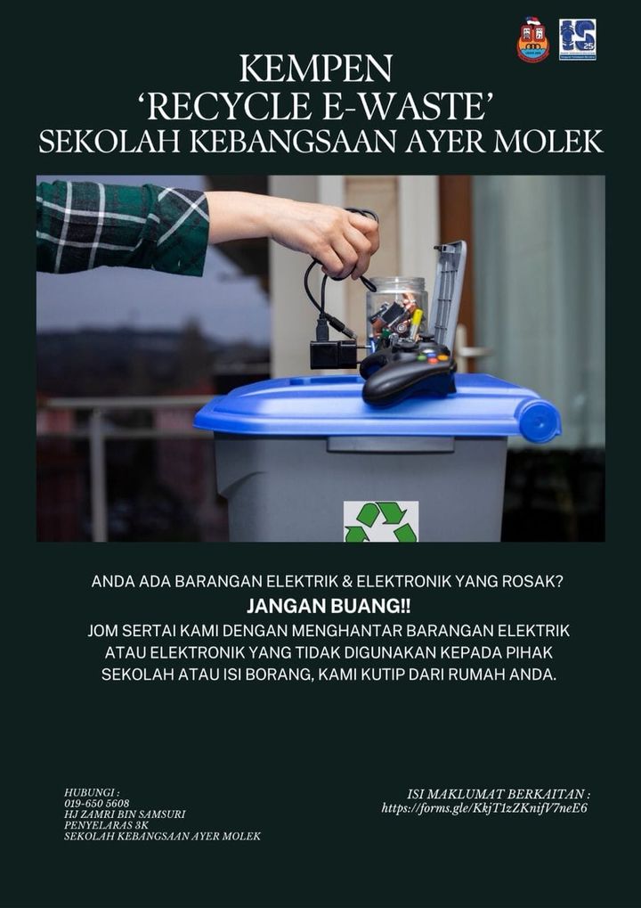 Masih Berlangsung Pengumuman Kempen Recycle E Waste Assalamualaikum 