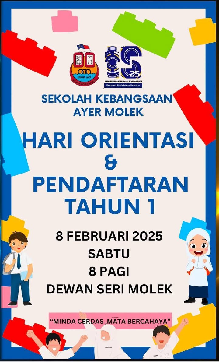 Hari Orientasi & Pendaftaran Tahun 1  