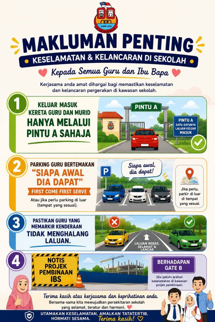 Makluman Penting : Notis Projek Pembinaan Ibs Berhadapan 