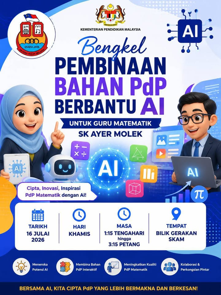 Bengkel Pembinaan Bahan Pdp Berbantu Ai Untuk Guru 