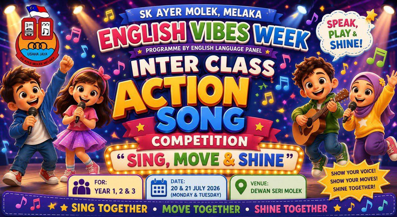 English Vibes Week : Inter Class Action Song 
