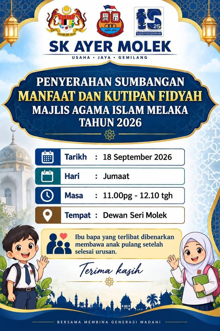 ✨ Penyerahan Sumbangan Manfaat Dan Kutipan Fidyah ✨ 